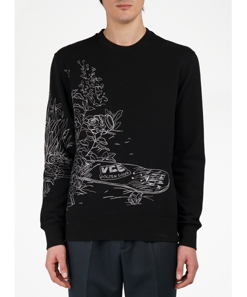 トレーナー スウェット Sweater Embroidery メンズ メンズの画像