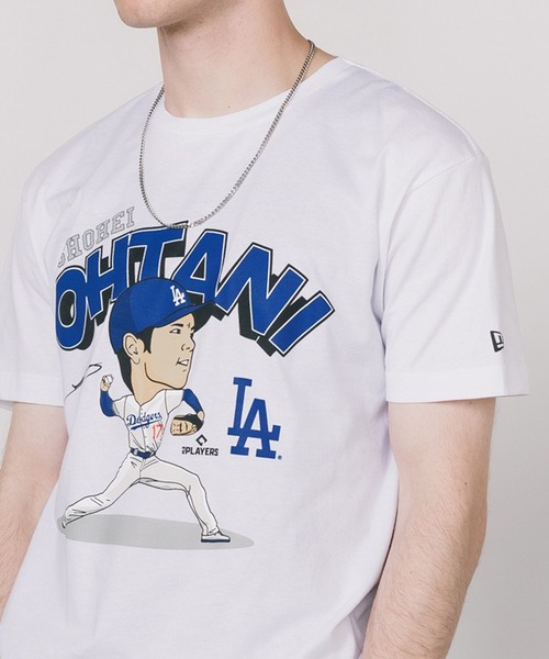 NEW ERA（ニューエラ） tシャツ ドジャース 大谷翔平 半袖Tシャツ NEW
