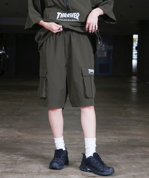 THRASHER（スラッシャー） カーゴパンツ NYLON CARGO SHORTS