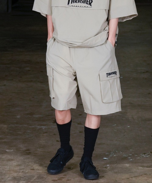 THRASHER（スラッシャー） カーゴパンツ NYLON CARGO SHORTS
