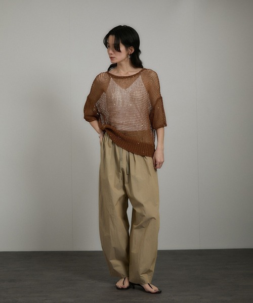 SALON adam et rope'（サロン アダム エ ロペ） サマーニット ニット