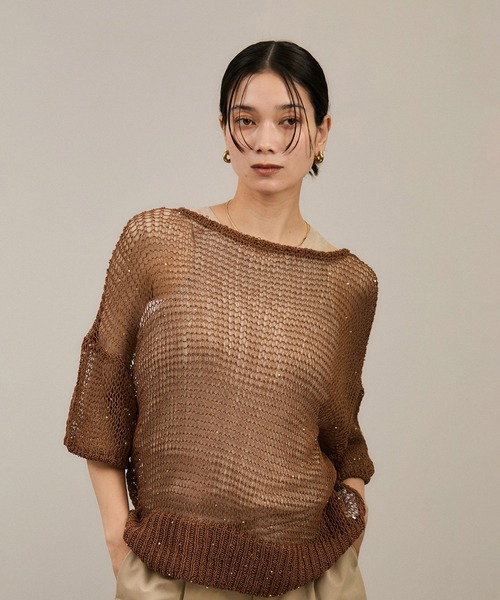 SALON adam et rope'（サロン アダム エ ロペ） サマーニット ニット
