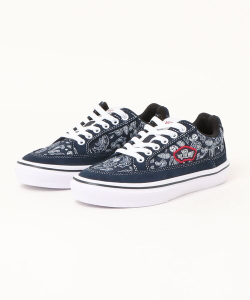VANS（ヴァンズ） スニーカー FINN フィン V3938 PSLY NAVY/WHITE