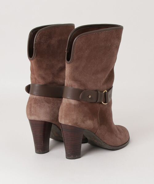 DIANA（ダイアナ） ショートブーツ 24cm ブラウン レディース