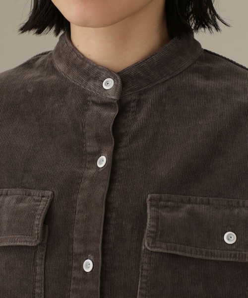 [Healthy denim] длинный рукав блуза 1s микро женский 