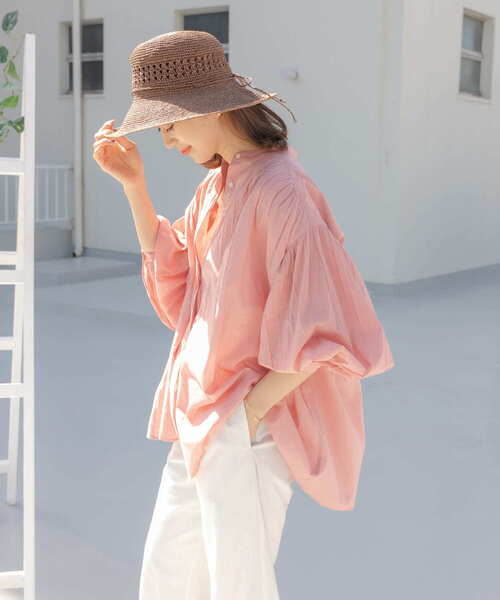 URBAN RESEARCH DOORS 「URBAN DOORS」 長袖ブラウス MEDIUM