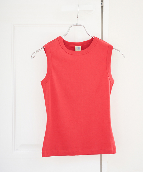 タンクトップ ノースリーブ FLORE FLORE/フローレフローレ ESME TANK タンクトップ レディース IENA｜FLORE FLORE/フローレフローレ ESME TANK タンクトップ