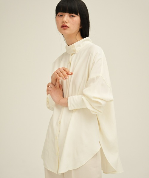 「ENOF」 長袖ブラウス M ホワイト レディース ENOF 「ENOF」 長袖ブラウス M ホワイト レディース : ZOZOTOWN