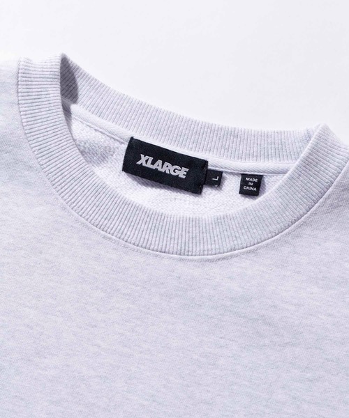 「XLARGE」 スウェットカットソー M パープル メンズ