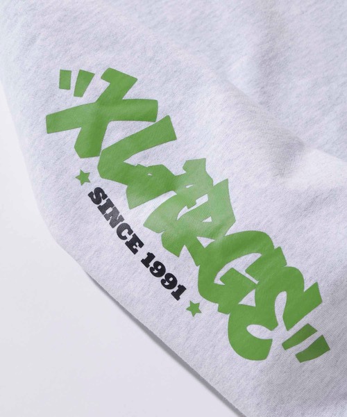 「XLARGE」 スウェットカットソー M パープル メンズ