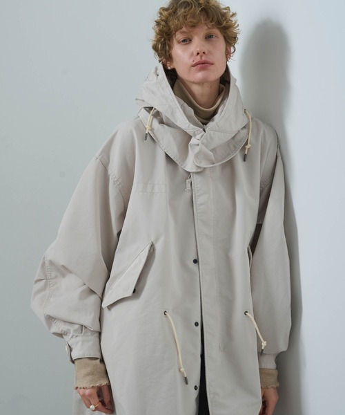 kha:ki（カーキ） ミリタリージャケット モッズコート 「KHA:KI