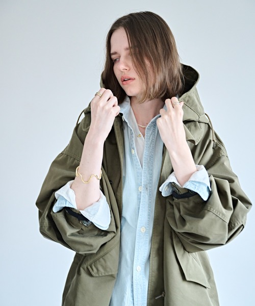 kha:ki（カーキ） ミリタリージャケット モッズコート 「KHA:KI