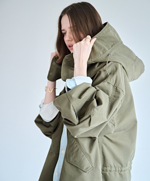 kha:ki（カーキ） ミリタリージャケット モッズコート 「KHA:KI