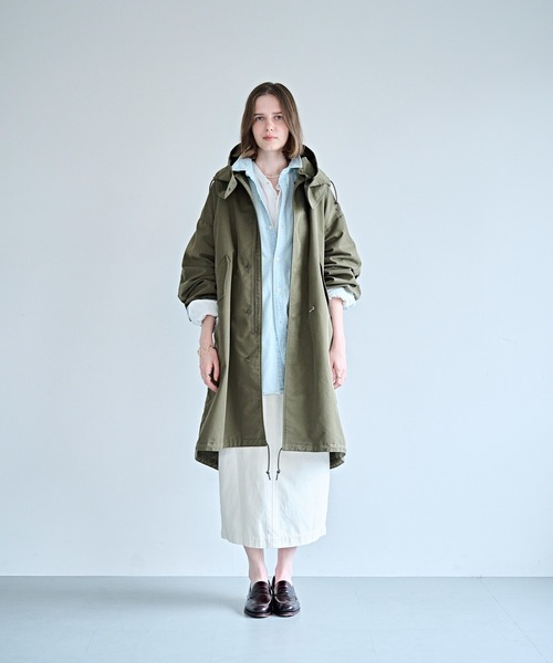 kha:ki（カーキ） ミリタリージャケット モッズコート 「KHA:KI