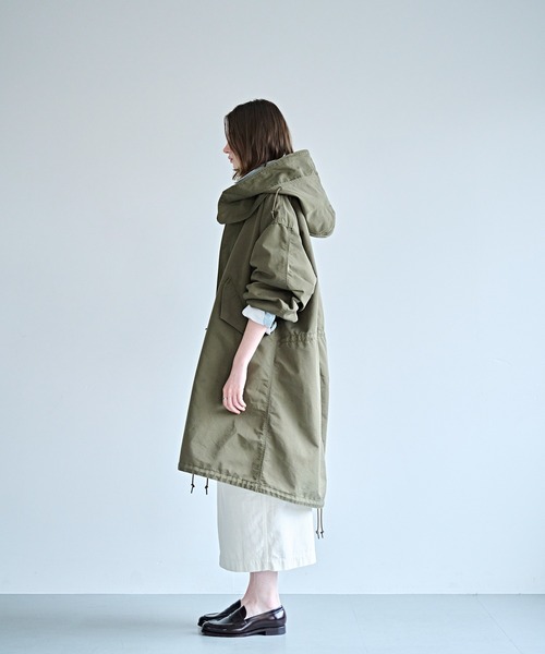 kha:ki（カーキ） ミリタリージャケット モッズコート 「KHA:KI