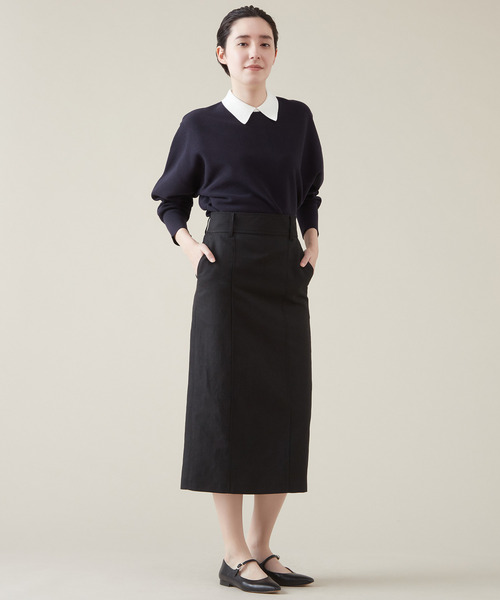 「martinique」 長袖ニット FREE ホワイト レディース_画像4