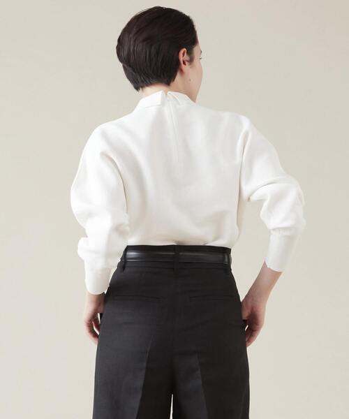 「martinique」 長袖ニット FREE ホワイト レディース_画像8