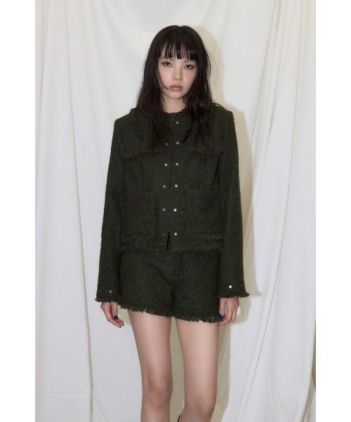 LAGUA GEM（ラグアジェム） ジャケット ノーカラージャケット COMPACT