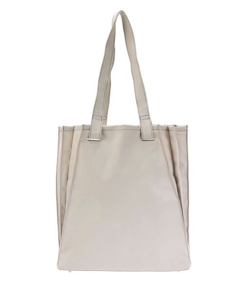 UN3D. トートバッグ POINT COLOR PLEATS TOTE / ポイントカラー