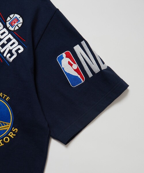 「NBA」 7分袖Tシャツ LARGE グレー メンズ