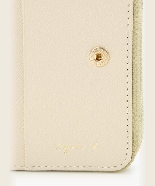 すぐ届く agnes b* EW13B−09 ウォレット 二つ折り 財布 送料込 レザー 二つ折り ウォレット (EW13B－09) ｜agnès b. VOYAGE