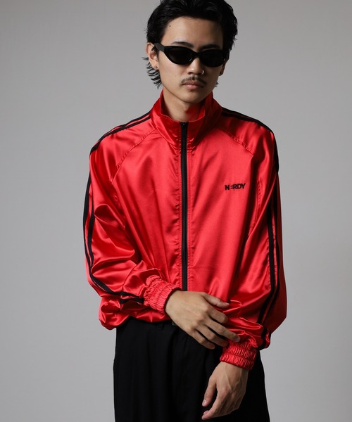 NERDY☆トラックセットアップ ☆NERDY☆Denim Hoodie Track Set☆大人気☆ (NERDY