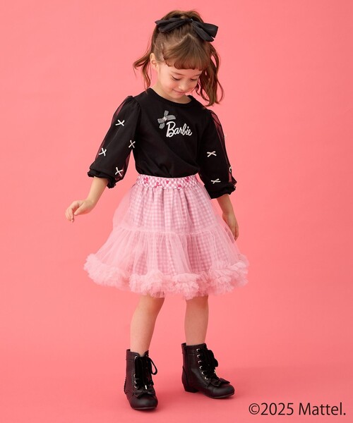 バービー Barbie リボン半袖トップス おまとめ専用 バービー™マテルリボンTシャツ - カーボングレー | ZARA Japan / 日本