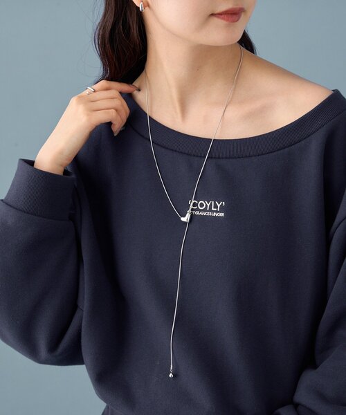 mystic（ミスティック） ネックレス Lara ハートスライダーネックレス