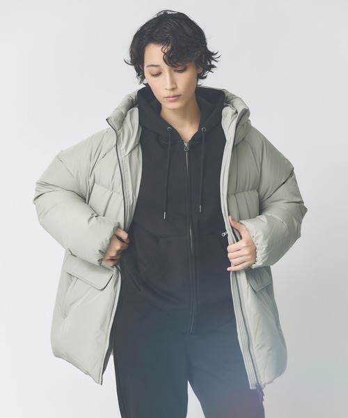 blkby グレー ダウンジャケット オーバーサイズ 楽天市場】ダウンジャケット メンズ ストリート系 ダウン フェザー 90