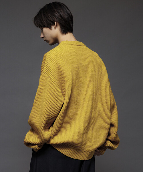 【即発送】ゴルフ フェアライアー トップス セーター カーディガン（イエロー） 韓国 Fair Liar(フェアライアー) ゴルフ(メンズ) - 海外通販のBUYMA