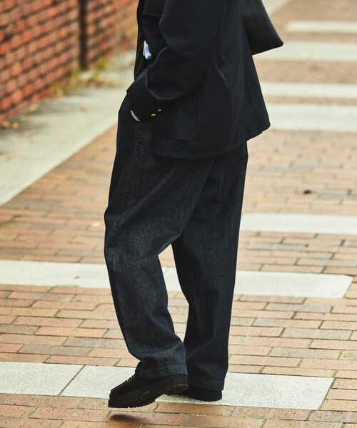 NAUTICA（ノーティカ） ジーンズ ヴィンテージライク ツータックデニム