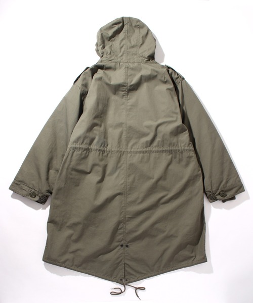 STONE  ベージュ モッズコート HOUSTON（ヒューストン） モッズコート M ベージュ メンズ : ZOZOTOWN