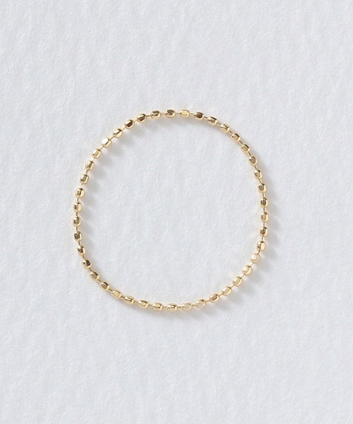 NOIR DE POUPEE（ノワールドプーペ） リング #7 ゴールド レディース