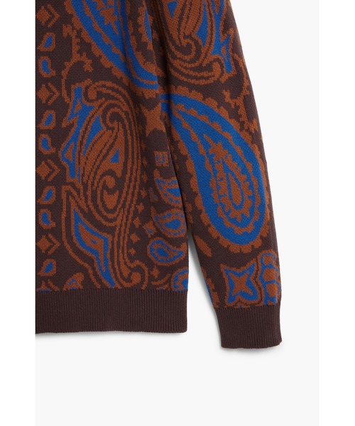 デシグアル　カーデガン　L〜XL Desigual（デシグアル） セーター ニット ペイズリージャカード