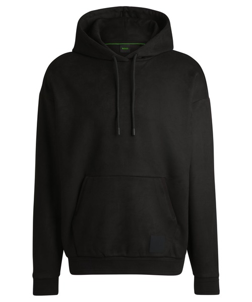 BOSS（HUGO BOSS） パーカー プルオーバー スクエアロゴ フーディ