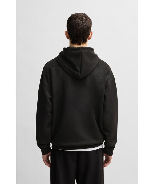 BOSS（HUGO BOSS） パーカー プルオーバー スクエアロゴ フーディ