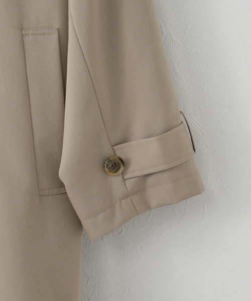 スピックアンドスパン　ステンカラーウールトレンチ　spick and span Spick & Span｜ステンカラーウールトレンチ | Rakuten Fashion(楽天