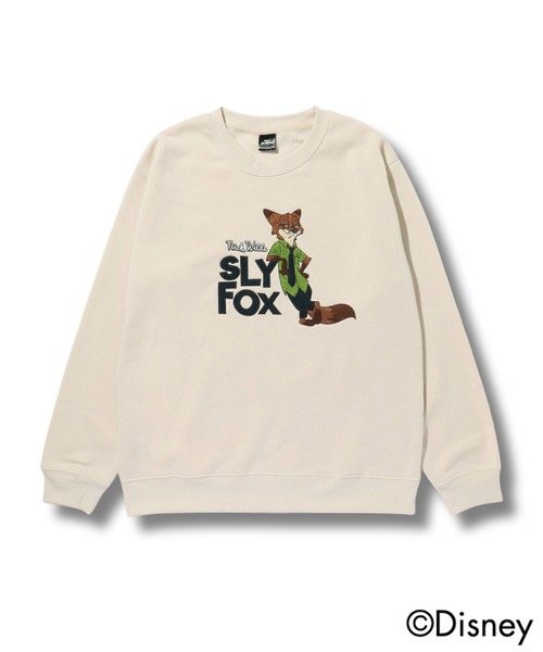 Disney（ディズニー） トレーナー スウェット ズートピア ニックサガラ
