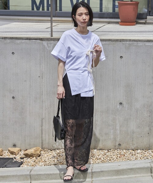 「Firsthand」 半袖Tシャツ FREE ピンク レディース_画像7