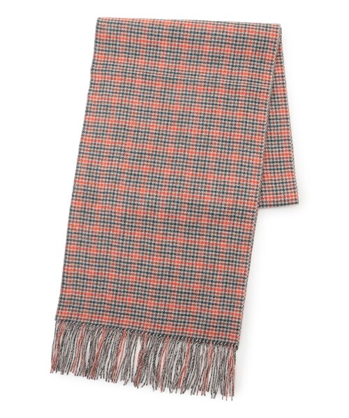 J.PRESS（J.プレス） マフラー リバーシブルカシミヤ チェックマフラー