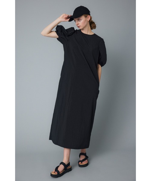 HeRIN.CYE 半袖ワンピース FREE ブラック レディース : ZOZOTOWN Yahoo