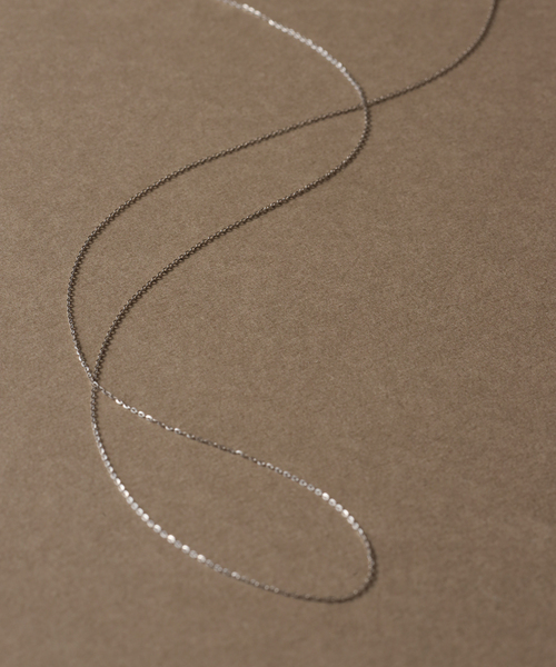 Lilas ネックレス 「WEB限定」シャインカットアズキチェーンネックレス