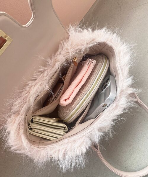 l*l様 jilsander ファーバッグ ダブルリボンファーポシェット ｜ LIZ LISA（リズリサ）公式通販