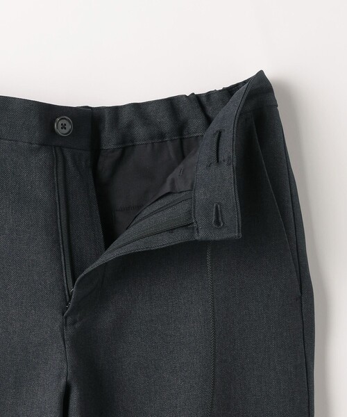 A DAY IN THE LIFE スラックス ウールライクサージ イージーパンツ