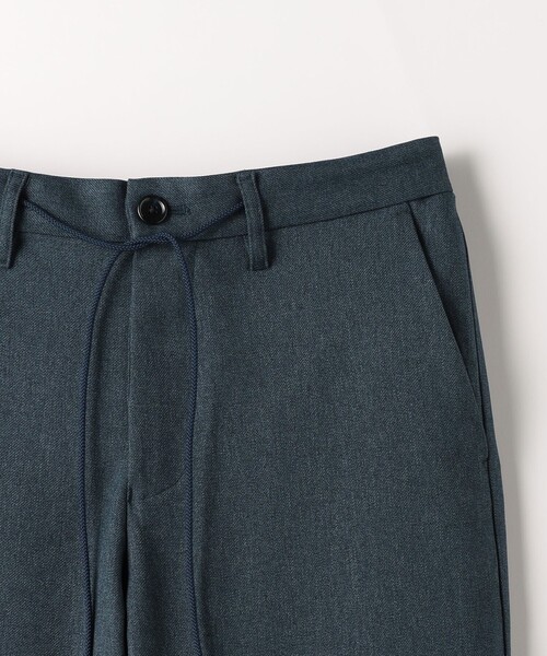 A DAY IN THE LIFE スラックス ウールライクサージ イージーパンツ