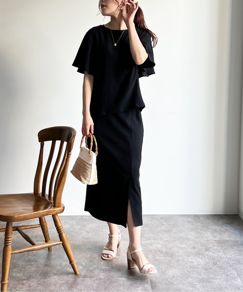 「Chez toi」 セットアップ FREE ベージュ レディース_画像8