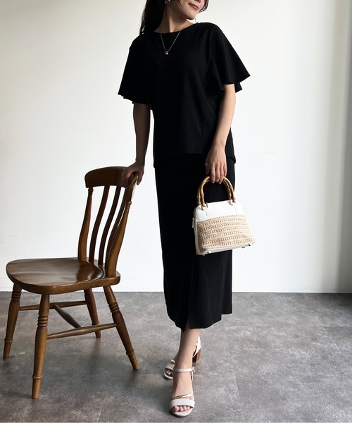 「Chez toi」 セットアップ FREE ベージュ レディース_画像9