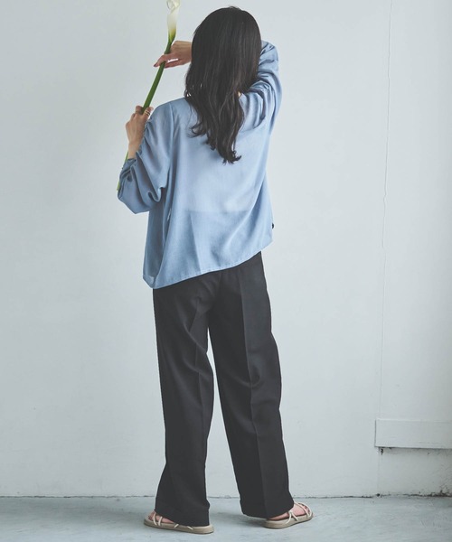 「mil」 パンツ X-SMALL ライトグレー レディース_画像7