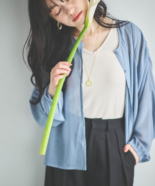 「mil」 パンツ X-SMALL ライトグレー レディース_画像9