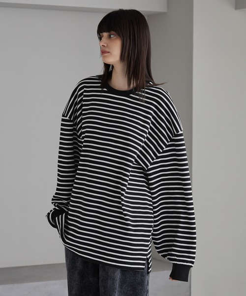 「cussil」 長袖Tシャツ M ワイン メンズ_画像6